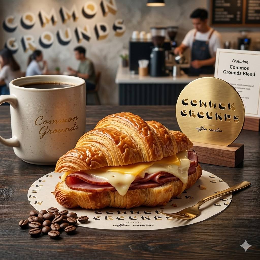 Ham N Cheese Croissant